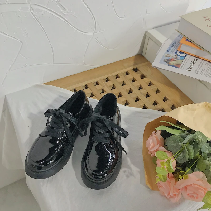 Fashion Designer Style Tide Shoes Fashion Students Casual Single Shoes Lace Up College Leather Shoes Walking Shoes Women W40-48
Fashion Designer Style Tide Shoes Fashion Students Casual Single Shoes Lace Up College Leather Shoes Walking Shoes Women W40-48