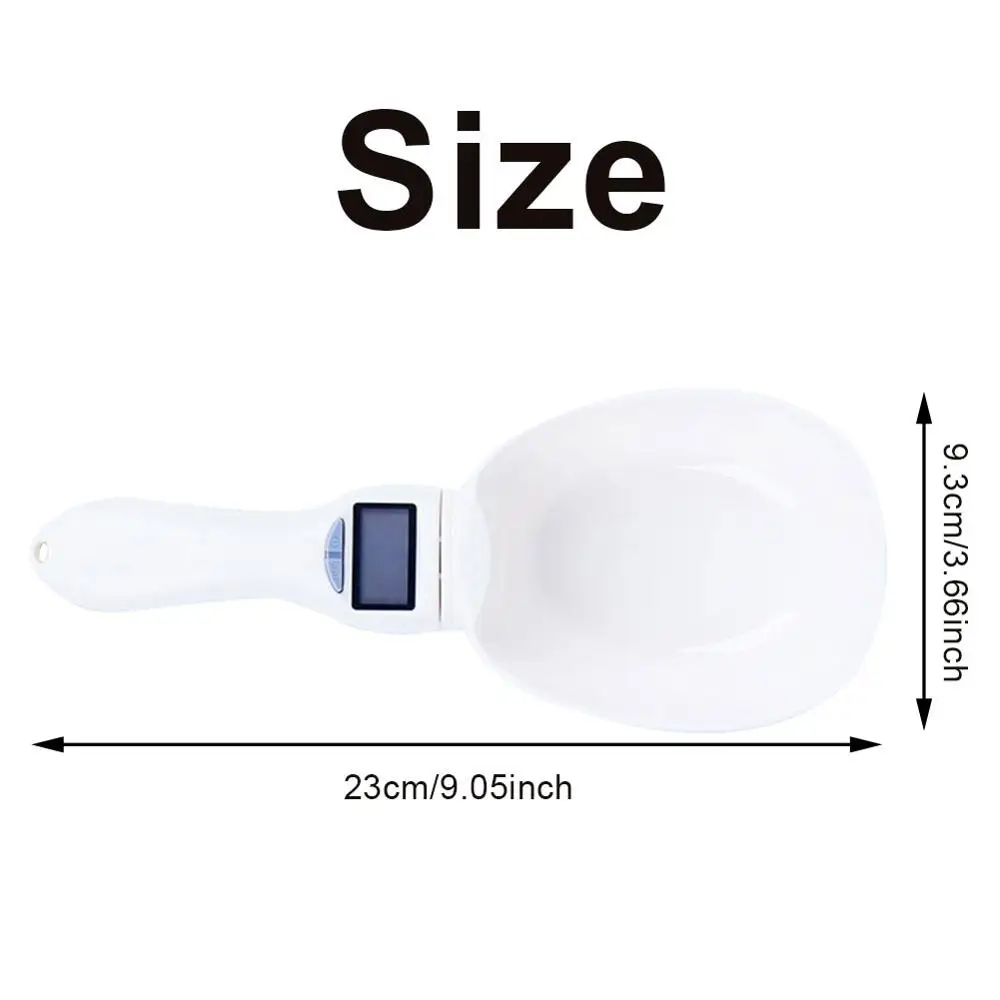 800g Cat Food Dog Food Weighing Spoon Pet Electronic Weighing Measuring Spoon Kitchen Scale Spoon Cup Portable With Led Display
800g Cat Food Dog Food Weighing Spoon Pet Electronic Weighing Measuring Spoon Kitchen Scale Spoon Cup Portable With Led Display