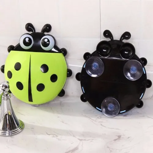 1x New Cute Funny Cartoon Yellow/Red/Blue/Green Ladybug Sucker Suction Hook Tooth Brush Holder
1x New Cute Funny Cartoon Yellow/Red/Blue/Green Ladybug Sucker Suction Hook Tooth Brush Holder