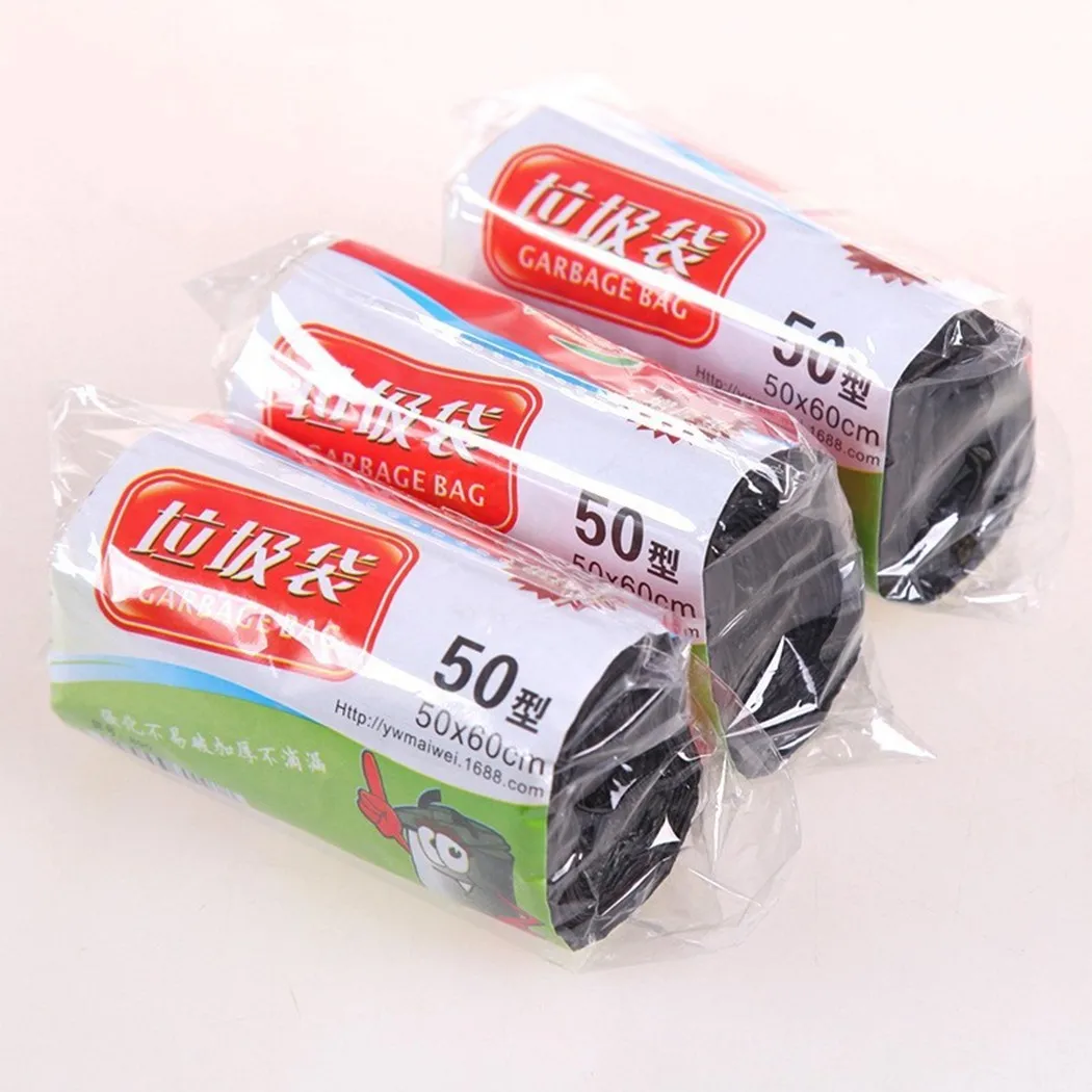 50x60cm Household Thick Disposable Garbage Bag Disposable Trash Pouch Kitchen Cleaning Waste Bag Plastic Bag
50x60cm Household Thick Disposable Garbage Bag Disposable Trash Pouch Kitchen Cleaning Waste Bag Plastic Bag