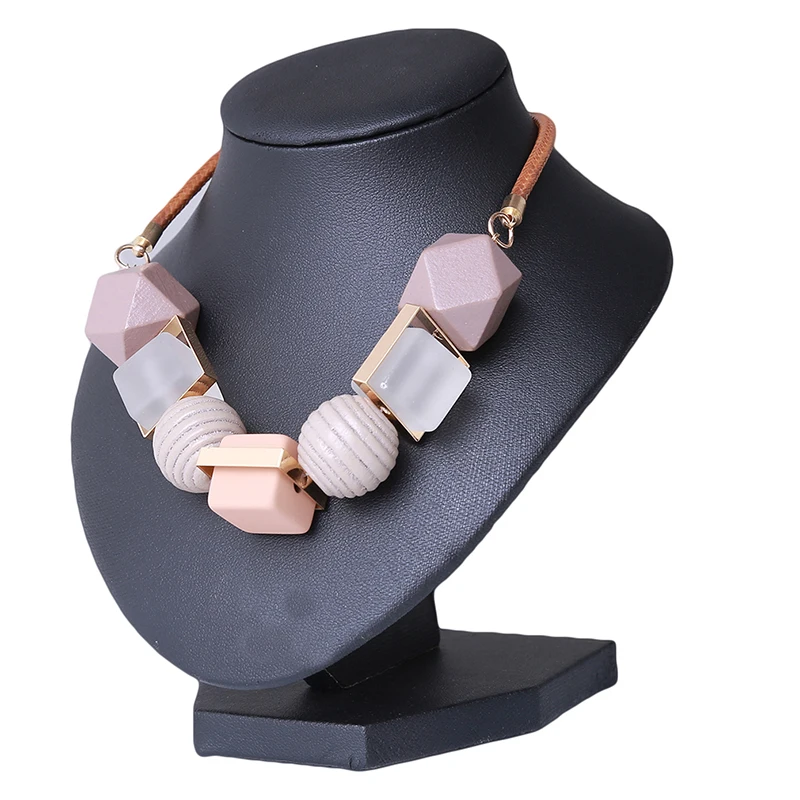 Women Beads Necklace Jewelry Statement Necklace Massive Wood Necklaces Beads Pendants Geometric Necklace Women's Jewelry
Women Beads Necklace Jewelry Statement Necklace Massive Wood Necklaces Beads Pendants Geometric Necklace Women's Jewelry