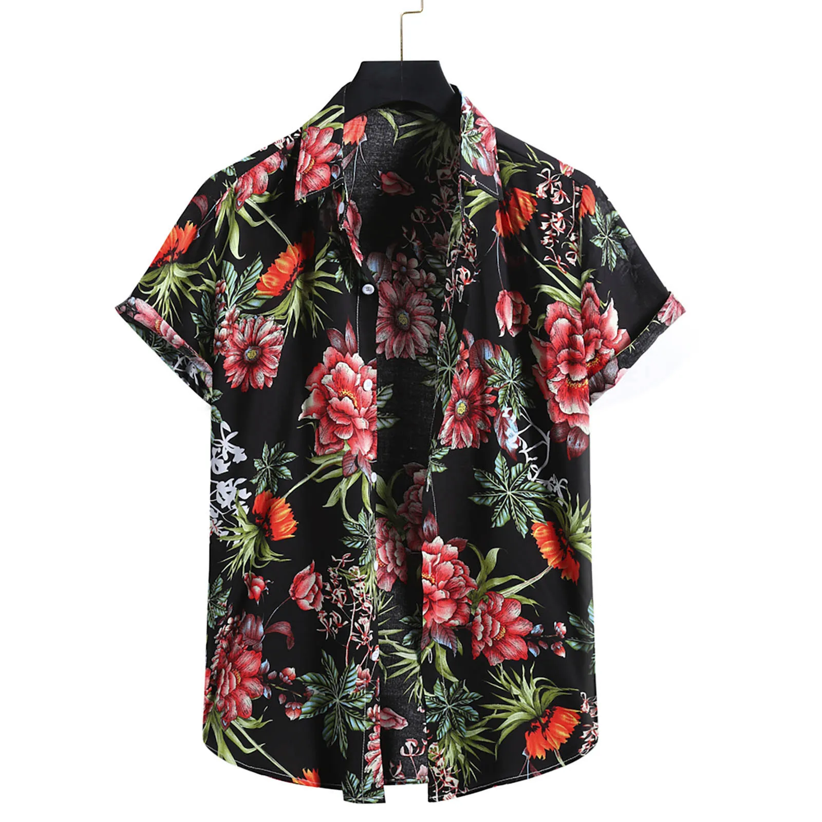 Mens Beach Shirts 2021 SUmmer New Refreshing Floral Printed Shirts Cotton Linen Print Short Sleeve Button Shirt Blouse Top
Mens Beach Shirts 2021 SUmmer New Refreshing Floral Printed Shirts Cotton Linen Print Short Sleeve Button Shirt Blouse Top