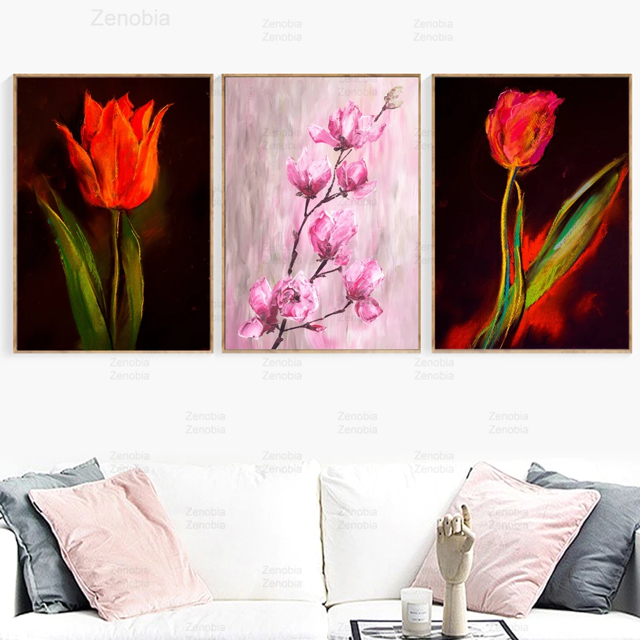 Oil Painting Tulip Flower Nordic Posters and Prints Wall Art Canvas Painting Modular Hd Pictures for Living Room Home Decoration
Oil Painting Tulip Flower Nordic Posters and Prints Wall Art Canvas Painting Modular Hd Pictures for Living Room Home Decoration
