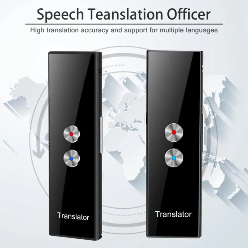 Беспроводной переводчик Bluetooth Translaty Smart, мгновенный многоязычный перевод голоса, двухсторонний переводчик домофона в реальном времени
Беспроводной переводчик Bluetooth Translaty Smart, мгновенный многоязычный перевод голоса, двухсторонний переводчик домофона в реальном времени