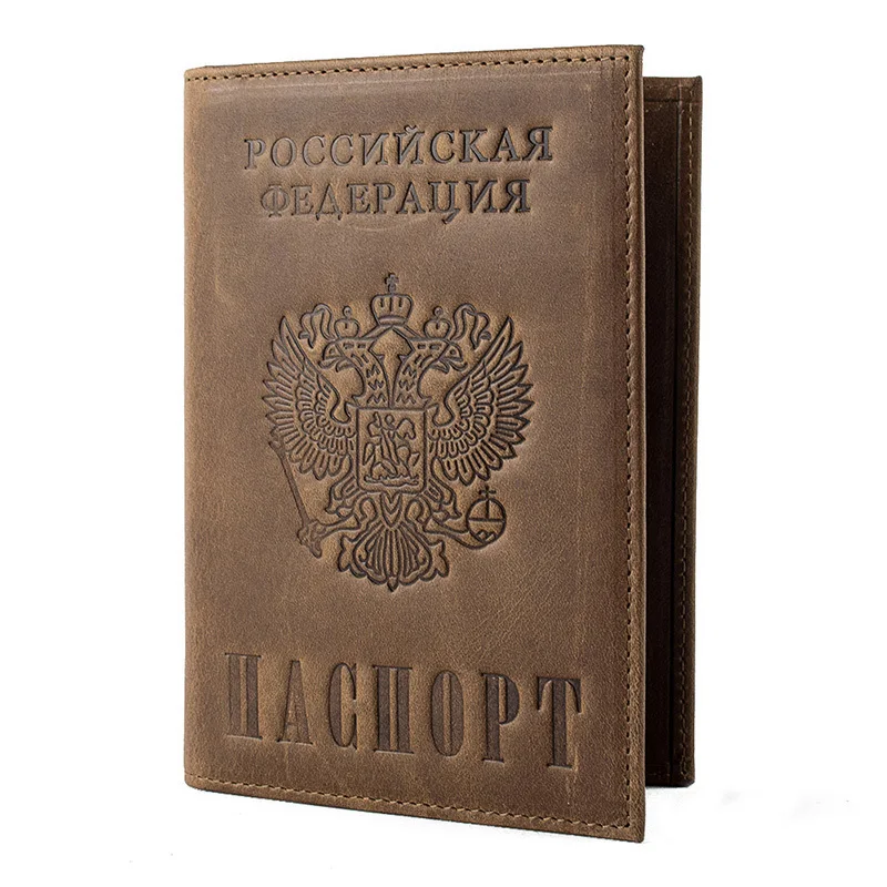 Обложка для паспорта мужская из натуральной кожи, бумажник из кожи Крейзи Хорс, темно-коричневый
Обложка для паспорта мужская из натуральной кожи, бумажник из кожи Крейзи Хорс, темно-коричневый