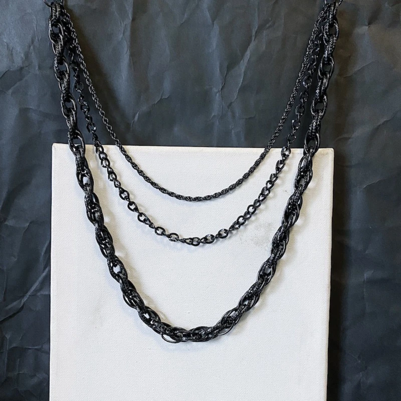 Мужской стиль, мужской кошелек для ключей, металлическое кольцо, зажим, многослойная длинная цепь в стиле ретро, украшения в стиле панк, хип-... 
Мужской стиль, мужской кошелек для ключей, металлическое кольцо, зажим, многослойная длинная цепь в стиле ретро, украшения в стиле панк, хип-...