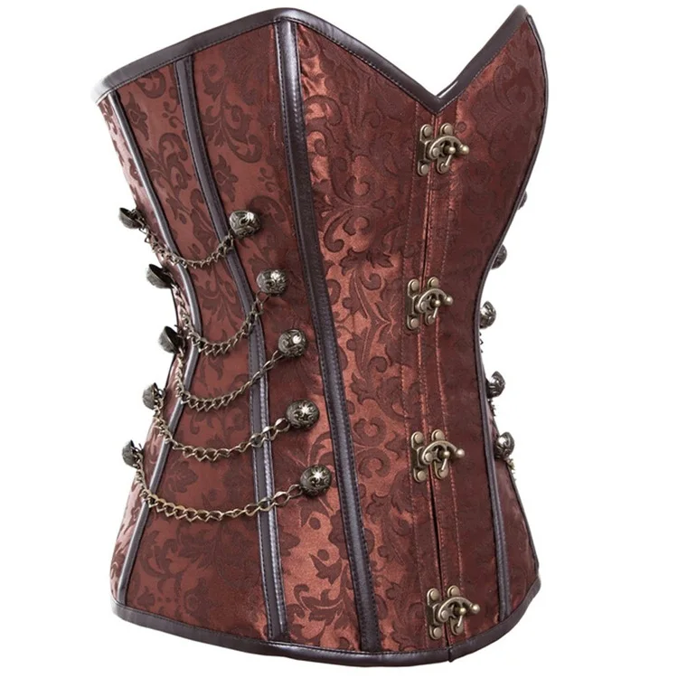 teampunk Corset Sexy Gothic Women Leather Bustier Top Vintage Retro Corsets Slimming Waist Trainer bustier top corset
teampunk Corset Sexy Gothic Women Leather Bustier Top Vintage Retro Corsets Slimming Waist Trainer bustier top corset
