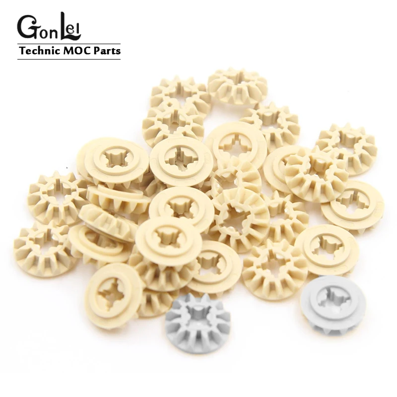 50Pcs/lot High-Tech Part 6589 Gear 12 Tooth Bevel Tech MOC Building Blocks Bricks DIY Children LOGO Designers Gifts Toys
50Pcs/lot High-Tech Part 6589 Gear 12 Tooth Bevel Tech MOC Building Blocks Bricks DIY Children LOGO Designers Gifts Toys