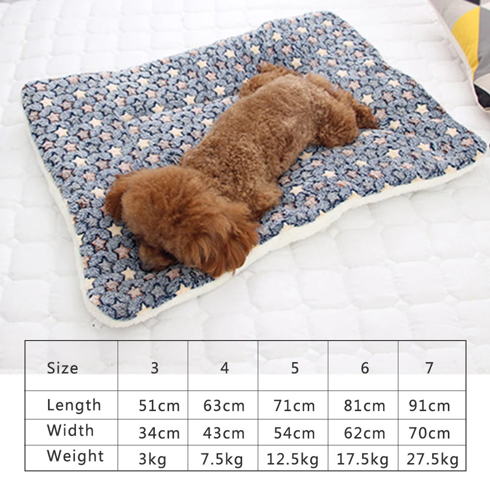 S/M/L/XL/XXL/XXXL Thickened Pet Soft Fleece Pad Blanket Bed Mat For Puppy Dog Cat Sofa Cushion Home Washable Rug Keep Warm
S/M/L/XL/XXL/XXXL Thickened Pet Soft Fleece Pad Blanket Bed Mat For Puppy Dog Cat Sofa Cushion Home Washable Rug Keep Warm