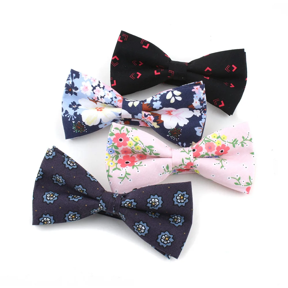 Floral Bow Tie Fashion Casual Pastoral Style Mens Neckwear Flowers Printed Cotton Bowtie for Men Wedding Banquet
Floral Bow Tie Fashion Casual Pastoral Style Mens Neckwear Flowers Printed Cotton Bowtie for Men Wedding Banquet