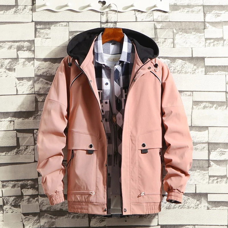 Jacket men spring 2020 new Korean trend jacket men loose hooded jacket men coat JK104
Jacket men spring 2020 new Korean trend jacket men loose hooded jacket men coat JK104