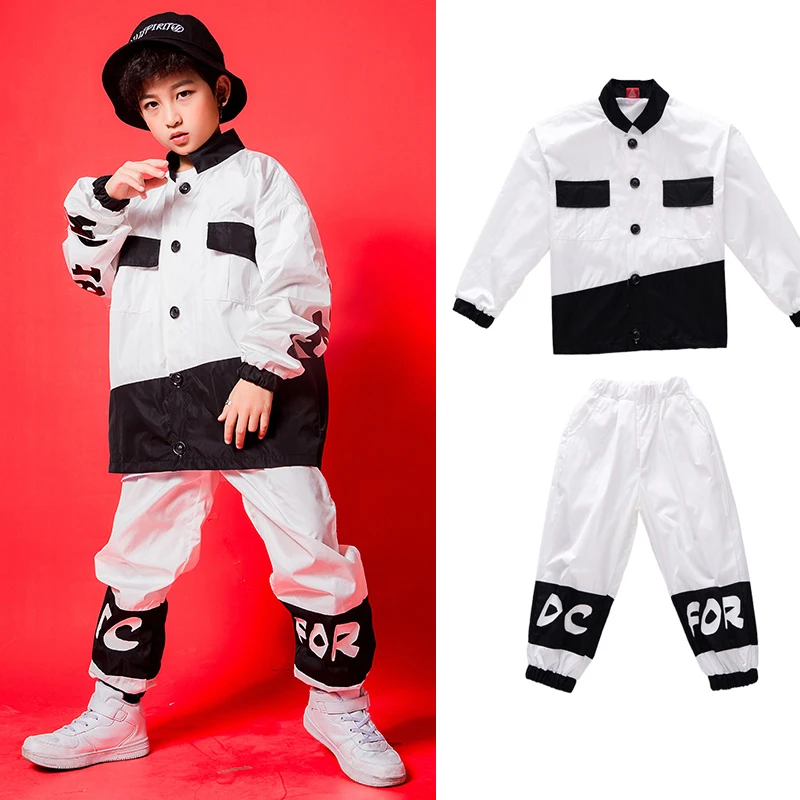 New Jazz Dance Costumes For Boys Stage Clothes Performance Practice Costumes Hip Hop Clothing For Kids Festival Outfit DQS3620
New Jazz Dance Costumes For Boys Stage Clothes Performance Practice Costumes Hip Hop Clothing For Kids Festival Outfit DQS3620