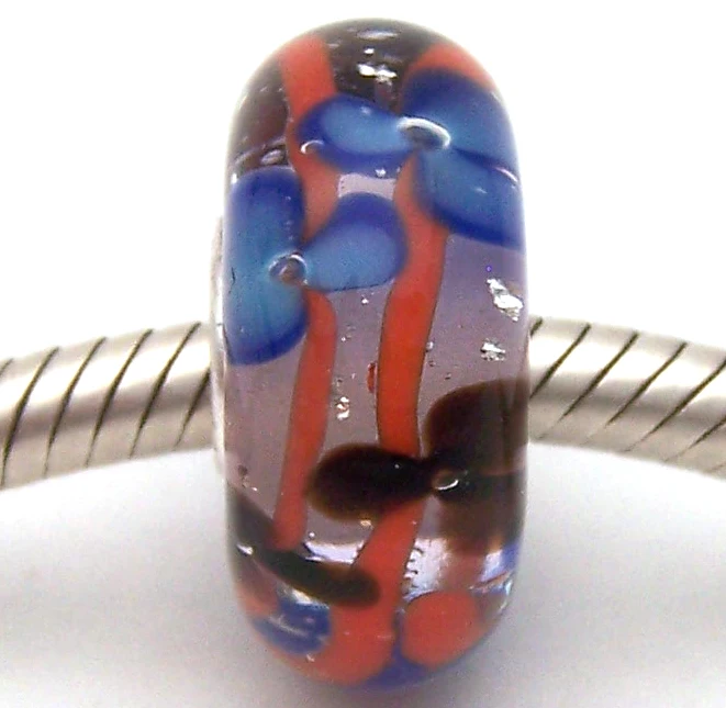 PJG1278 100% S925 Sterling Silver Beads Murano Glass beads Fit European Charms Bracelet charms diy jewelry Lampwork GlassBeads
PJG1278 100% S925 Sterling Silver Beads Murano Glass beads Fit European Charms Bracelet charms diy jewelry Lampwork GlassBeads