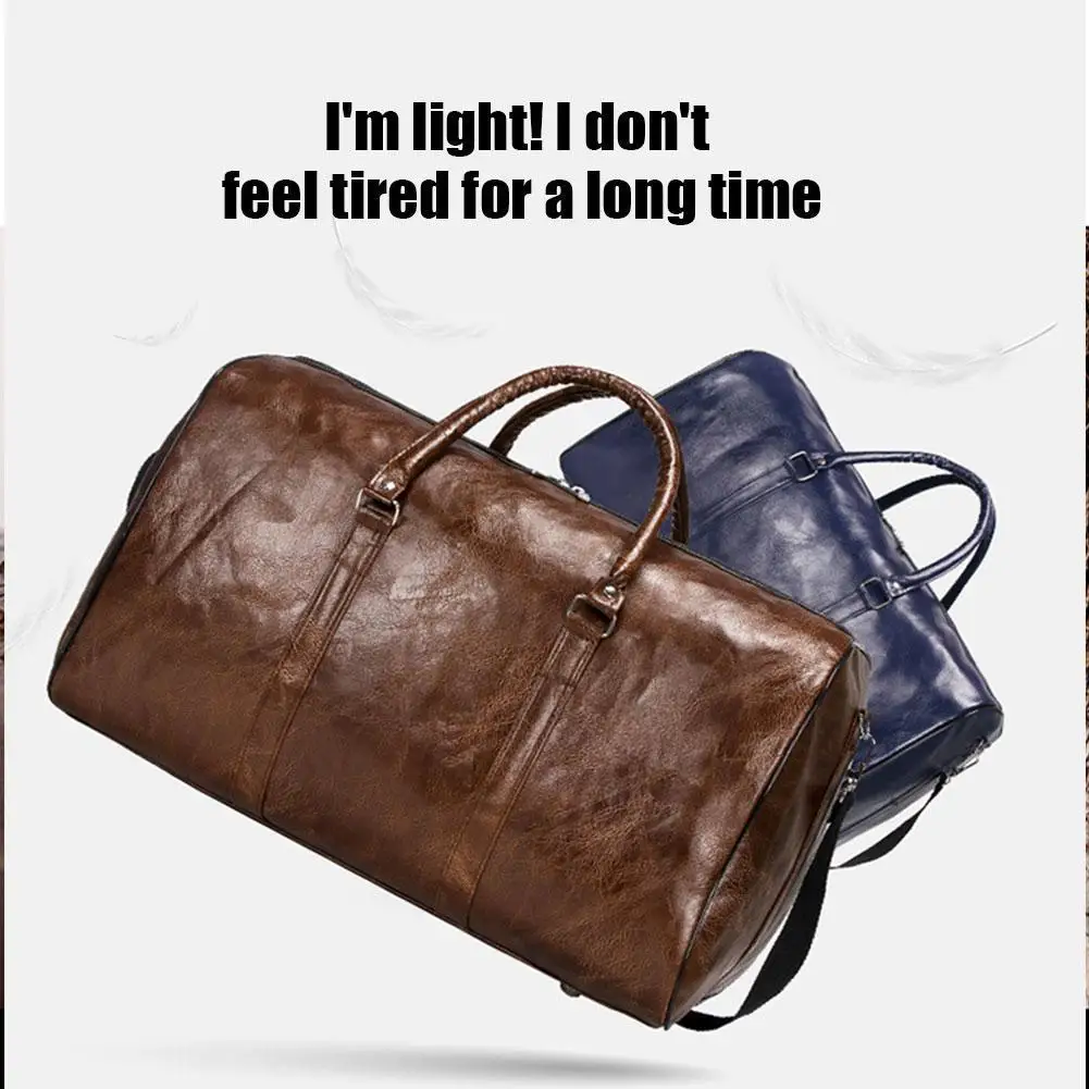 Сумки из натуральной кожи мужские из искусственной кожи в стиле ретро для транспортировки на короткие расстояния Бизнес Путешествие багаж ...
Сумки из натуральной кожи мужские из искусственной кожи в стиле ретро для транспортировки на короткие расстояния Бизнес Путешествие багаж ...