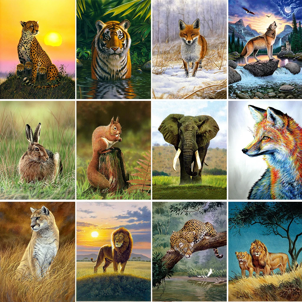 Diy 5D round diamond painting animal elephant tiger diamond cross stitch embroidery diamond jewelry ornament handmade gift
Diy 5D round diamond painting animal elephant tiger diamond cross stitch embroidery diamond jewelry ornament handmade gift