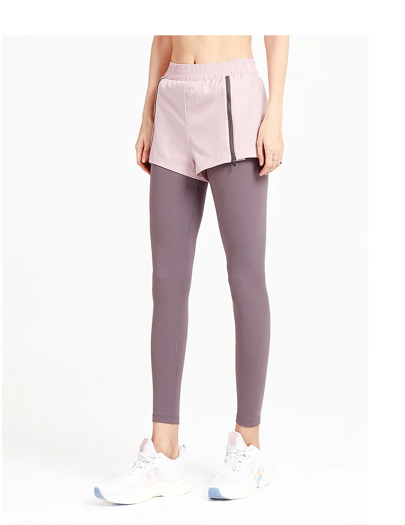 Slim Women Sports Pants High Waist Solid Leggings Athletic Long Tights Fitness Gym Running Workout Trousers False Two Piece
Slim Women Sports Pants High Waist Solid Leggings Athletic Long Tights Fitness Gym Running Workout Trousers False Two Piece