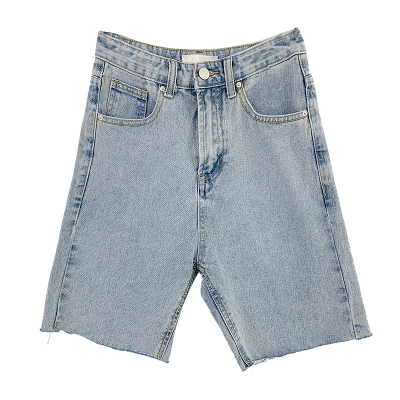 New fashion tight-fitting high-waist denim shorts plus size women's slim five-point denim shorts washed sexy female summer
New fashion tight-fitting high-waist denim shorts plus size women's slim five-point denim shorts washed sexy female summer