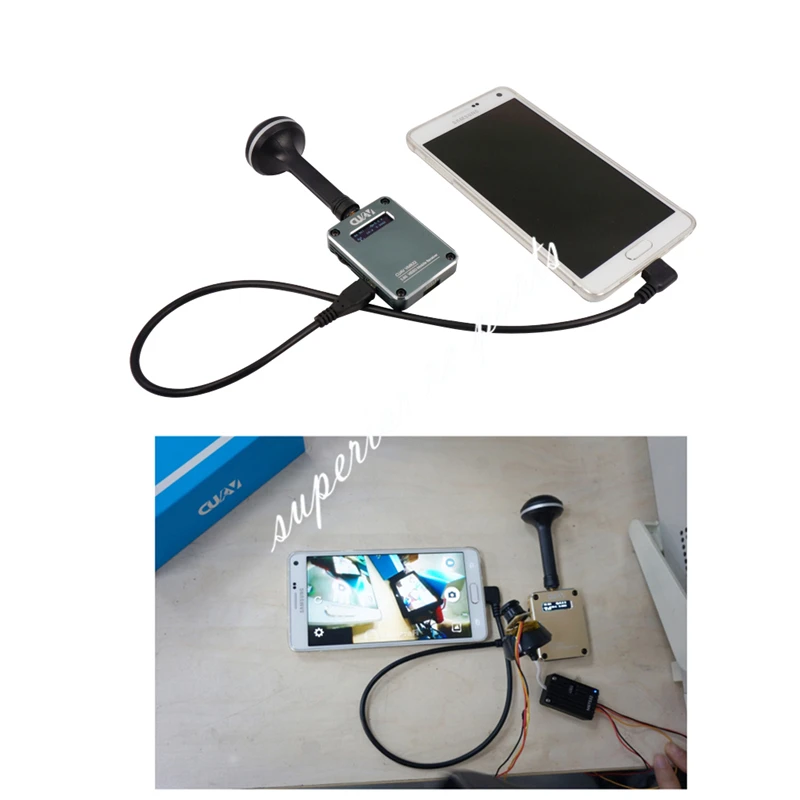 CUAV VMR32 5.8G Handheld Wirless Aduio Video Receiver Rx Support Tablet PC Screen Display VR Glass
CUAV VMR32 5.8G Handheld Wirless Aduio Video Receiver Rx Support Tablet PC Screen Display VR Glass