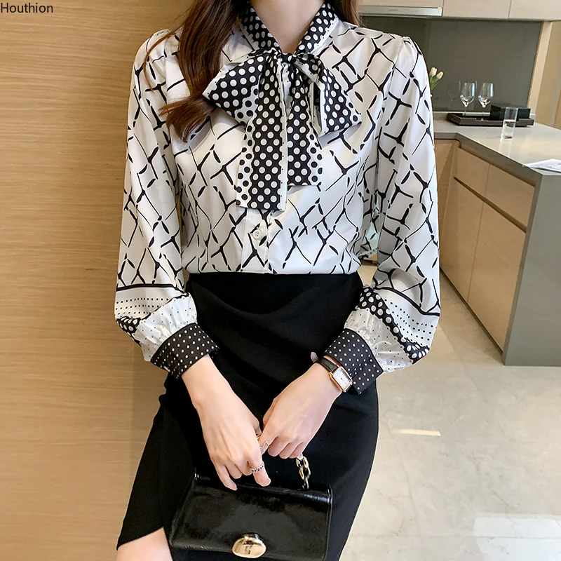 Summer New Women's Blouses Polo Shirt Long Sleeve Tops Printed Blouse Ribbon Girl Chiffon Casual Fashion Lady Loose
Summer New Women's Blouses Polo Shirt Long Sleeve Tops Printed Blouse Ribbon Girl Chiffon Casual Fashion Lady Loose