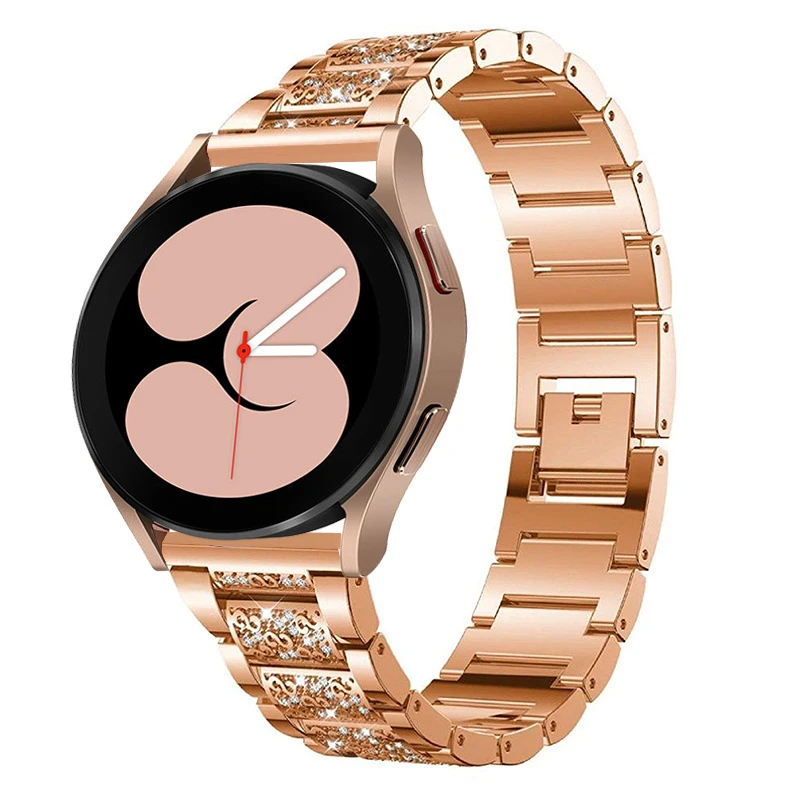20mm Watch Strap For Samsung Galaxy Watch 4/4 classic 3 41mm 45mm Bling Stainless Steel Bracelet For Galaxy Watch Active 2 Band
20mm Watch Strap For Samsung Galaxy Watch 4/4 classic 3 41mm 45mm Bling Stainless Steel Bracelet For Galaxy Watch Active 2 Band