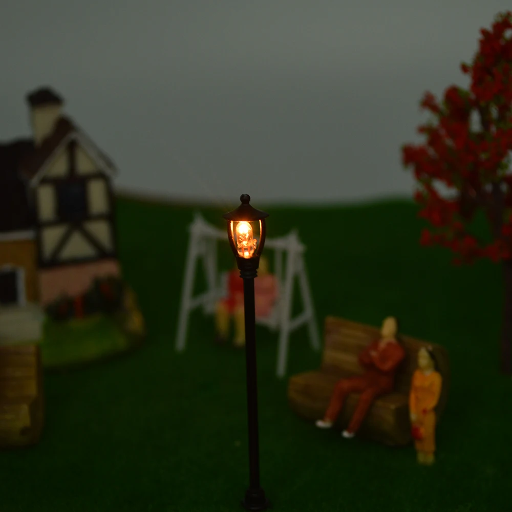 Model Lamps Single-Head Street Lamppost Toys Building Garden Landscape Train Layout Architectural Diorama 30Pcs/lot
Model Lamps Single-Head Street Lamppost Toys Building Garden Landscape Train Layout Architectural Diorama 30Pcs/lot