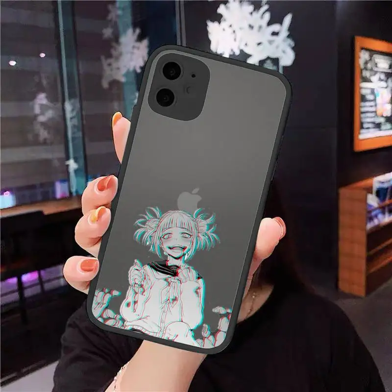 Himiko Toga Phone Cases Matte Transparent for iPhone 7 8 11 12 s mini pro X XS XR MAX Plus cover funda
Himiko Toga Phone Cases Matte Transparent for iPhone 7 8 11 12 s mini pro X XS XR MAX Plus cover funda