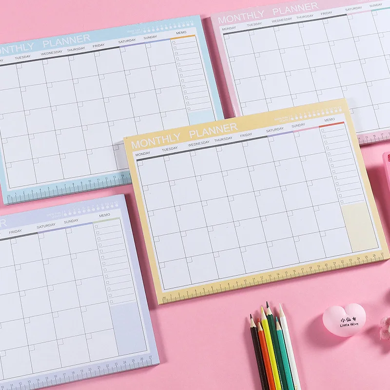 Kawaii A4 Daily Weekly Monthly Calendar Notebook Planner Agenda Organizer Desktop 54 Sheets Loose-leaf Planner Journal
Kawaii A4 Daily Weekly Monthly Calendar Notebook Planner Agenda Organizer Desktop 54 Sheets Loose-leaf Planner Journal