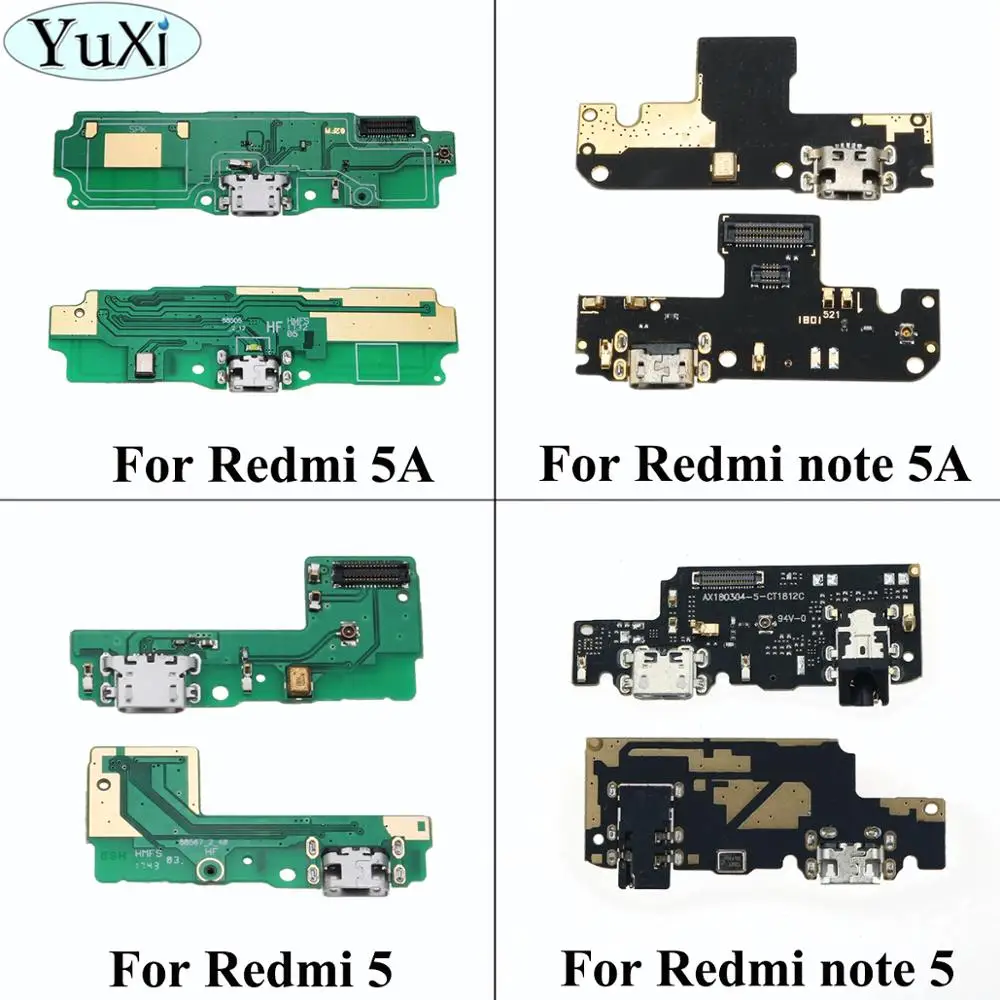 YuXi для Xiaomi Redmi note 5 5A / USB зарядная док станция разъем порт плата гибкий