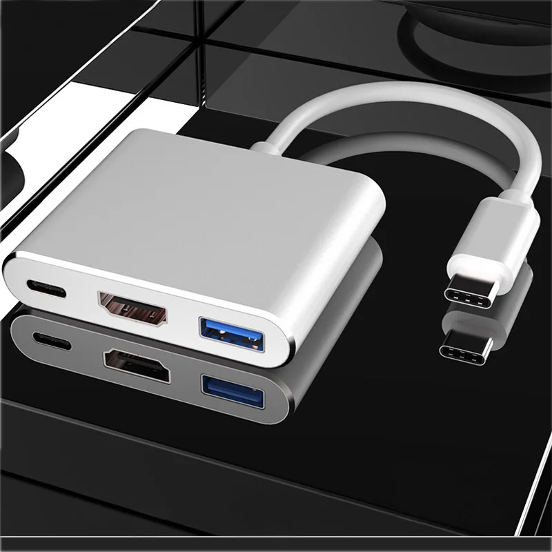 Адаптер для кабеля USB Type-C/HDMI/USB 3 0/Type-C | Мобильные телефоны и аксессуары
