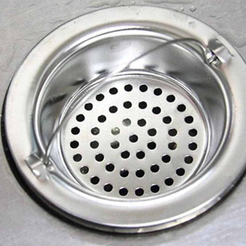 1PC Stainless Steel Kitchen Sink Strainer Sewer Bathroom Shower Hair Filter Basket Anti-Blocking Cleaning Accessories
1PC Stainless Steel Kitchen Sink Strainer Sewer Bathroom Shower Hair Filter Basket Anti-Blocking Cleaning Accessories