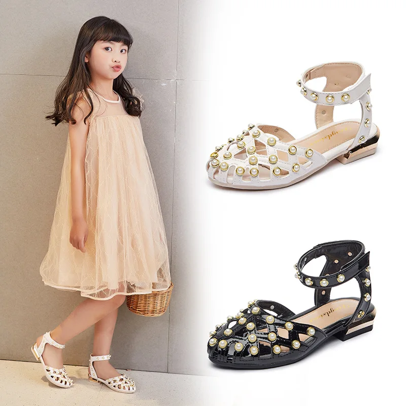 Fashion Soft Bottom Children Sandals Little Girls Shoes For Summer Princess Sandal Kids Child rivet bead Single Shoe 3-12T
Fashion Soft Bottom Children Sandals Little Girls Shoes For Summer Princess Sandal Kids Child rivet bead Single Shoe 3-12T