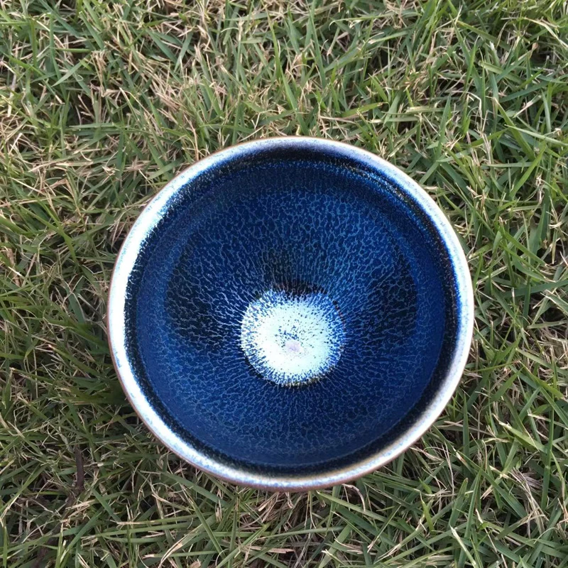 Jian Zhan Blue Tenmokus Cup Tea Coffee Cup with good quality Natural Glaze and Fired in Kiln Ceramic Chinese Song Dynasty Crafts
Jian Zhan Blue Tenmokus Cup Tea Coffee Cup with good quality Natural Glaze and Fired in Kiln Ceramic Chinese Song Dynasty Crafts