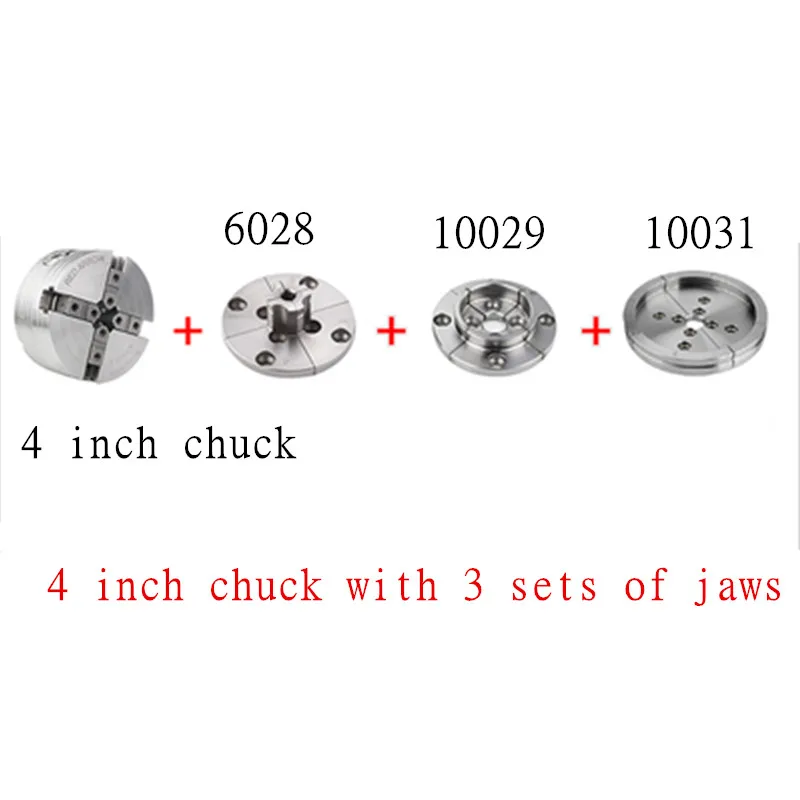 4 inch chuck with 3 sets of jaws 4-Inch Woodworking DIY Lathe Accessories
4 inch chuck with 3 sets of jaws 4-Inch Woodworking DIY Lathe Accessories