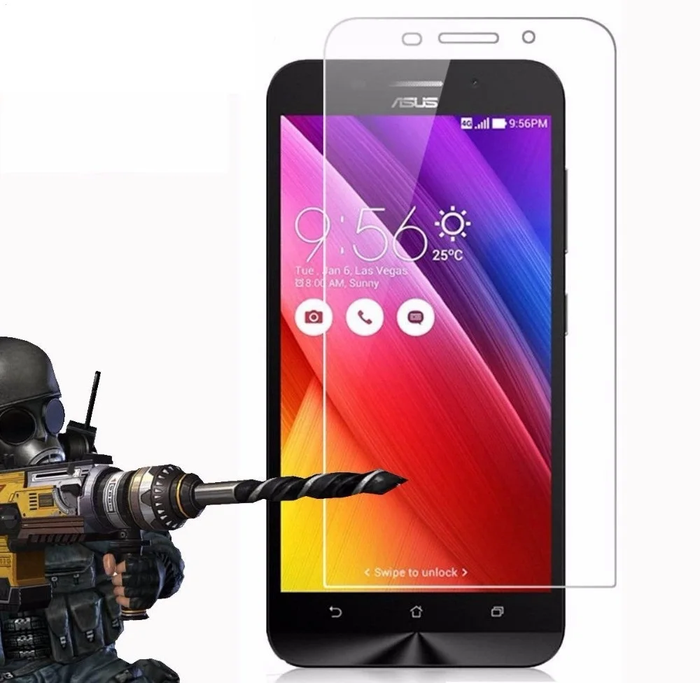 Закаленное стекло 2.5D для ASUS Zenfone Max ZC550KL Взрывозащищенная защитная пленка экрана