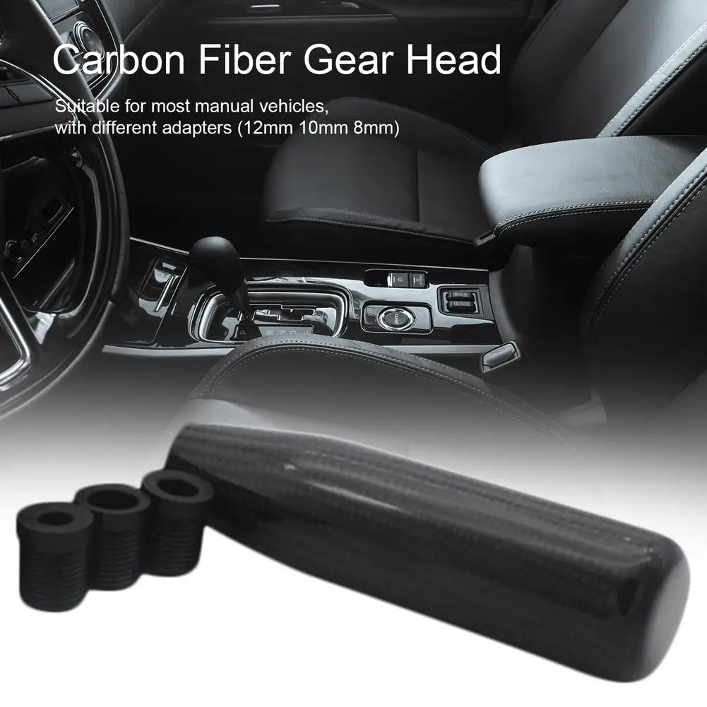 Universal Car Gearshift Carbon Fiber Long Gear Shift Knob Aluminum Alloy 13CM Shifter Stick Modified Gear Head
Universal Car Gearshift Carbon Fiber Long Gear Shift Knob Aluminum Alloy 13CM Shifter Stick Modified Gear Head