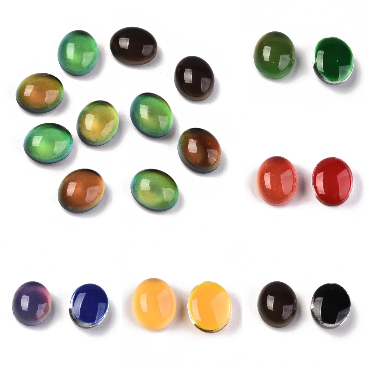 100 шт. 12 мм Овальный стеклянный кабошон, купол, Аксессуары для браслета, ожерелья (изменение температуры)
100 шт. 12 мм Овальный стеклянный кабошон, купол, Аксессуары для браслета, ожерелья (изменение температуры)