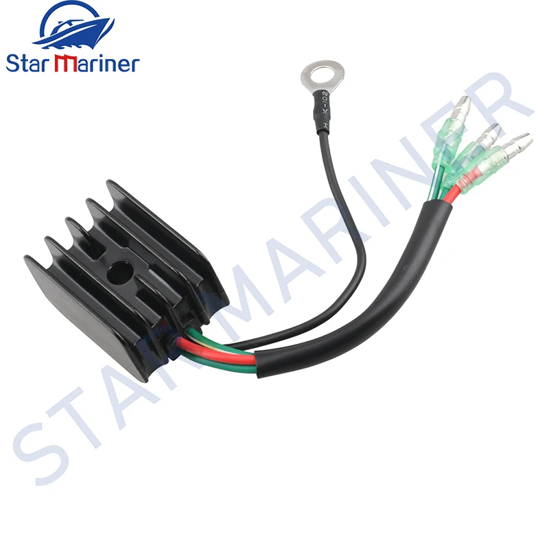 Выпрямитель 664-81970 для подвесного двигателя Powertec Parsun Yamaha 30HP 40HP 2T 664-81960-60/61/62 664-81970-12
Выпрямитель 664-81970 для подвесного двигателя Powertec Parsun Yamaha 30HP 40HP 2T 664-81960-60/61/62 664-81970-12