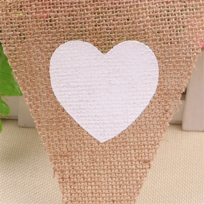 3.5M Love Heart Shape Rustic Hessian Jute Linen Bunting Flags Burlap Pennant Wedding Banner Hanging Garland DIY Party Decoration
3.5M Love Heart Shape Rustic Hessian Jute Linen Bunting Flags Burlap Pennant Wedding Banner Hanging Garland DIY Party Decoration