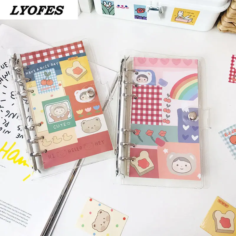 Милые блокноты и журналы Cuaderno Kawaii тетрадь для записей бюджет книжные школьные принадлежности канцелярские принадлежности 6 Кольцо Связующий дневник
Милые блокноты и журналы Cuaderno Kawaii тетрадь для записей бюджет книжные школьные принадлежности канцелярские принадлежности 6 Кольцо Связующий дневник