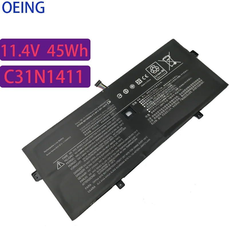 C31N1411 Аккумулятор для ноутбука ASUS Zenbook U305 U305F U305FA U305CA UX305 UX305CA UX305F UX305FA 11,4 V 45Wh
C31N1411 Аккумулятор для ноутбука ASUS Zenbook U305 U305F U305FA U305CA UX305 UX305CA UX305F UX305FA 11,4 V 45Wh