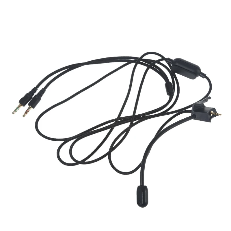 Boom Microphone Cable Compatible with For Quiet Comfort 35 QC35 Gen 1/2 Headphones with Volume (PC Version)
Boom Microphone Cable Compatible with For Quiet Comfort 35 QC35 Gen 1/2 Headphones with Volume (PC Version)