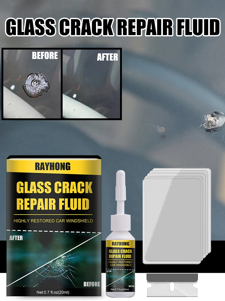 20ml Car Windshield Repair Kit Cracked Glass Repair Recover Car Window Glass Scratch Crack Curing Resin DIY Tools Glass Restorer
20ml Car Windshield Repair Kit Cracked Glass Repair Recover Car Window Glass Scratch Crack Curing Resin DIY Tools Glass Restorer