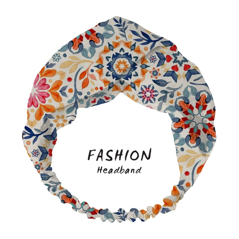 2020 Hair Accessories Hairbands Watercolor Kaleidoscope Floral Print Headband Women Cross Turban Bandanas Headwear Scrunchies
2020 Hair Accessories Hairbands Watercolor Kaleidoscope Floral Print Headband Women Cross Turban Bandanas Headwear Scrunchies