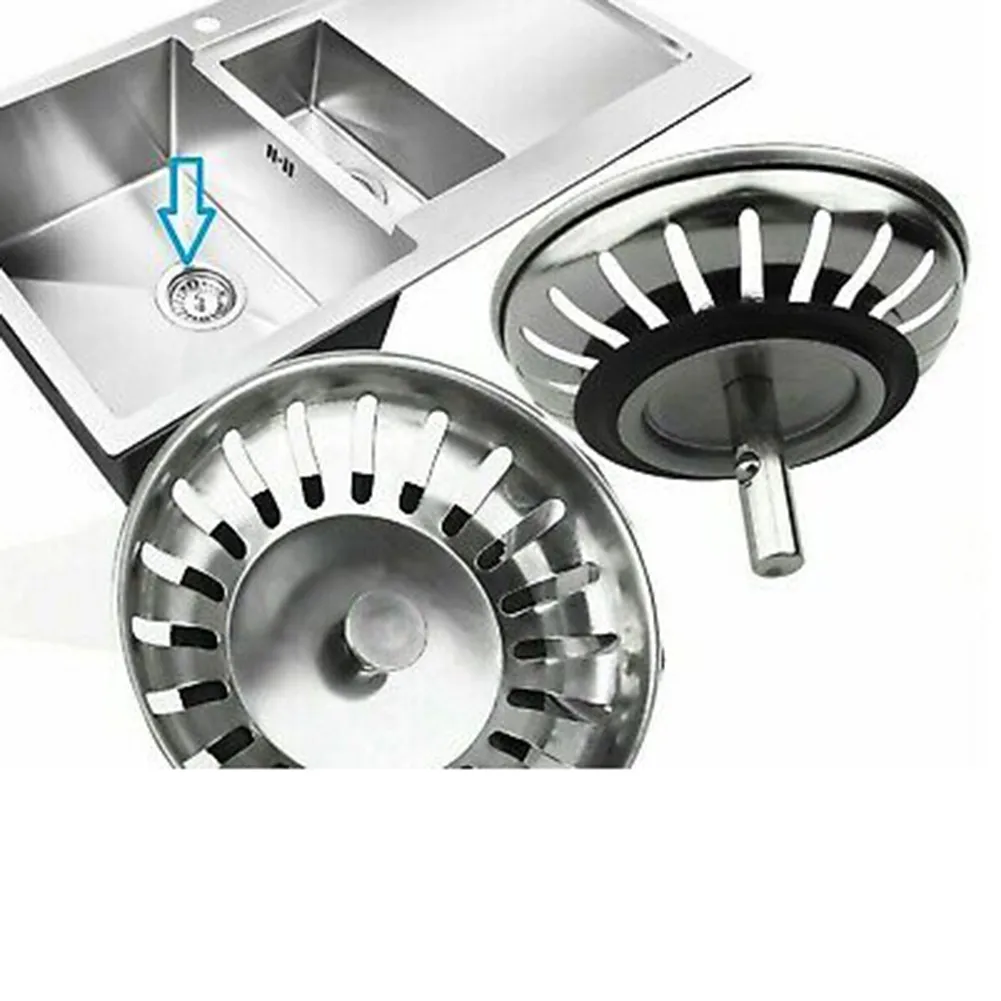 Premium Kitchen Sink Strainer Replacement Waste Plug Basin Drain Filter Steel Replacement For Dirty And Worn Out Drainer Wastes
Premium Kitchen Sink Strainer Replacement Waste Plug Basin Drain Filter Steel Replacement For Dirty And Worn Out Drainer Wastes
