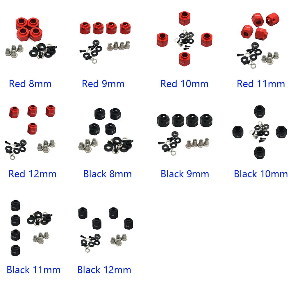4pcs Combiner Wheel Hubs Model Car Hexagonal RC Crawler Widening Thickening For TRX-4
4pcs Combiner Wheel Hubs Model Car Hexagonal RC Crawler Widening Thickening For TRX-4