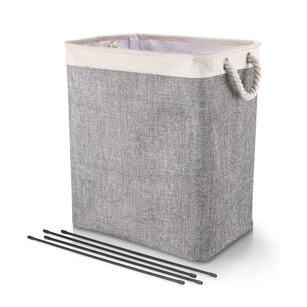 Storage Basket Laundry Hamper Save Space Foldable Dirty Clothes Collapsible Cotton Rope Handle Durable Household Items Baskets
Storage Basket Laundry Hamper Save Space Foldable Dirty Clothes Collapsible Cotton Rope Handle Durable Household Items Baskets