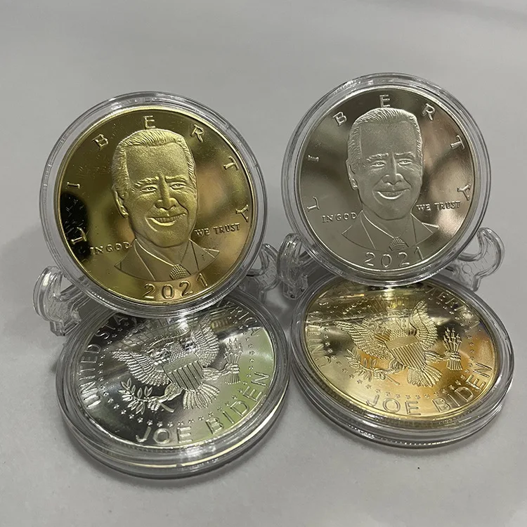 2021 Joe Biden President Commemorative Souvenir Challenge Coin 
2021 Joe Biden President Commemorative Souvenir Challenge Coin