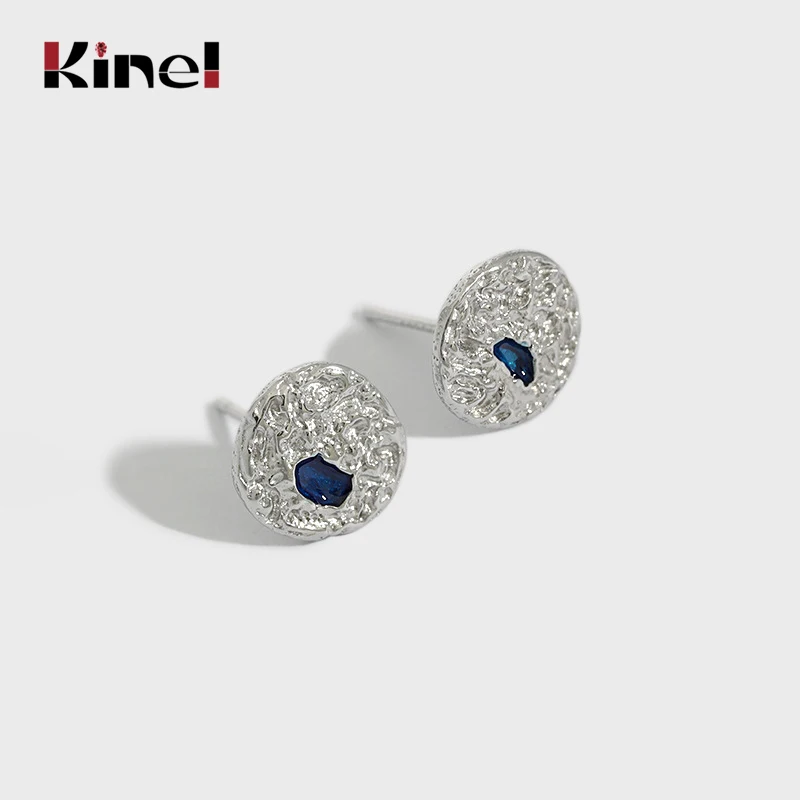 Kinel 100% Silver 925 Jewelry 2021 Women Fashion Geometric Round Enamel Stud Earrings For Women Korean Style INS Girls
Kinel 100% Silver 925 Jewelry 2021 Women Fashion Geometric Round Enamel Stud Earrings For Women Korean Style INS Girls