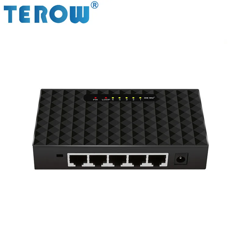 TEROW Mini 5-портовый гигабитный коммутатор 10/100/1000 Мбит/с, быстродействующий коммутатор Ethernet, полнодуплексный и полудуплексный LAN
TEROW Mini 5-портовый гигабитный коммутатор 10/100/1000 Мбит/с, быстродействующий коммутатор Ethernet, полнодуплексный и полудуплексный LAN
