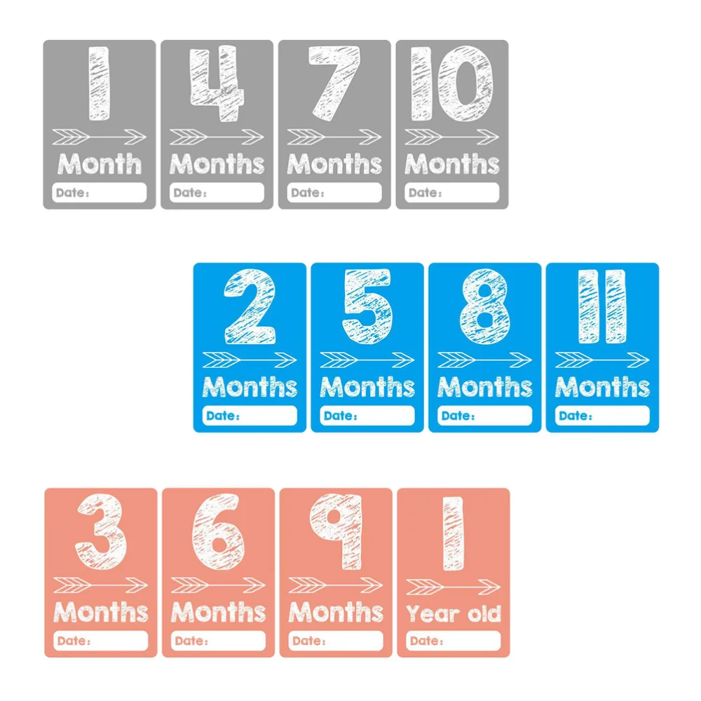 12pcs Month Cards Baby Photography Milestone Memorial Monthly Newborn Cards
12pcs Month Cards Baby Photography Milestone Memorial Monthly Newborn Cards